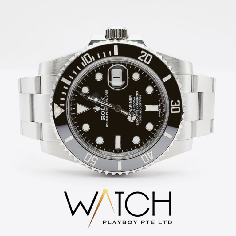 Mint 2017/03 Rolex Submariner Date – 116610LN Black Dial - Watch Playboy