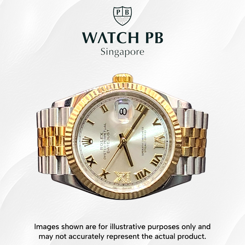 126233 - Silver with IV & IX in Diamonds jub (2)