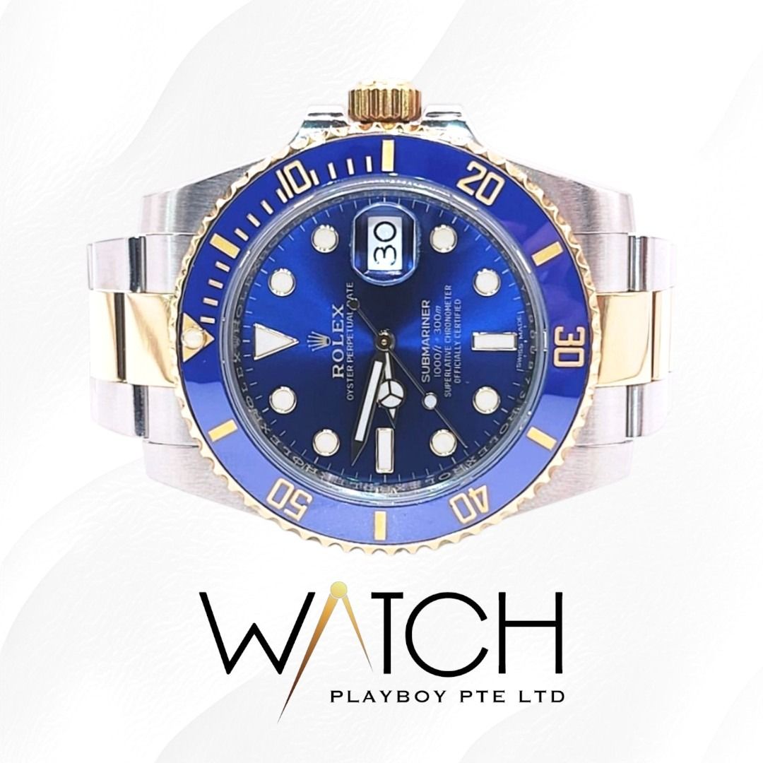 116613LB Sunburst Blue Dial PC2370