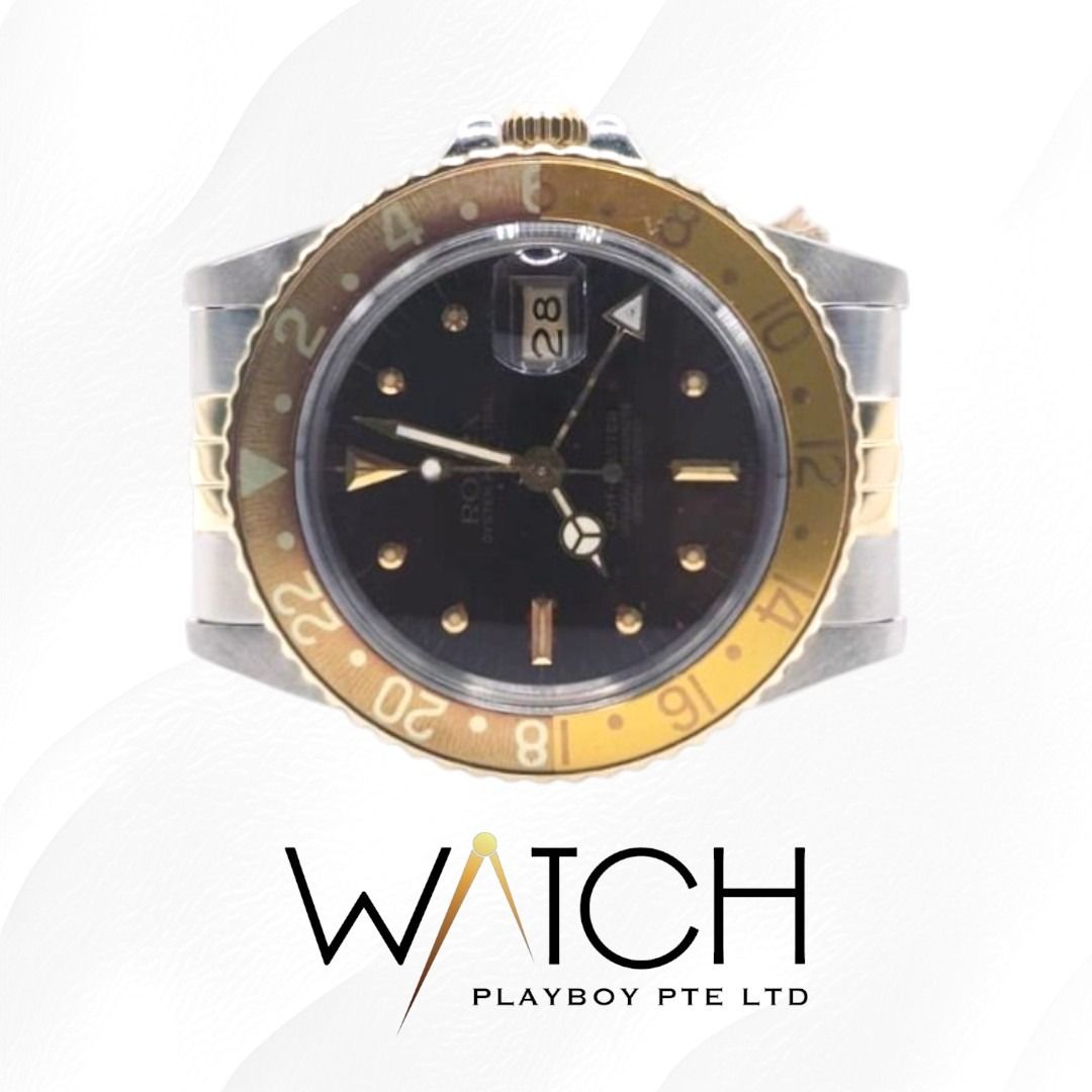 6753 Nipple Brown Dial Watch and Box Only PB1559E