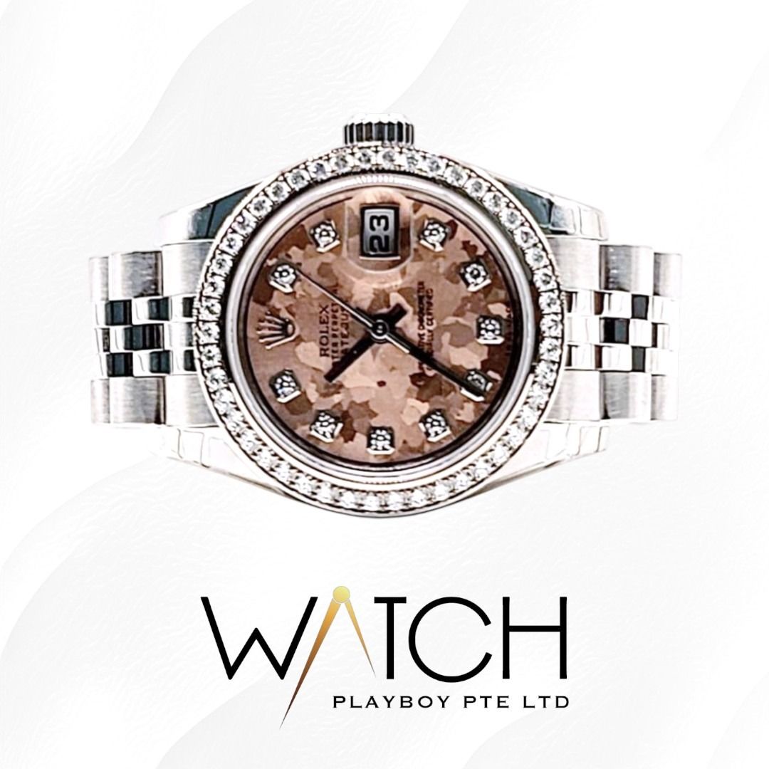 179384 Pink Gold Crystal Dial (Jubilee) PC2254