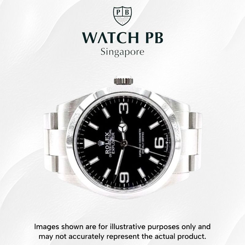 124270 Black Dial